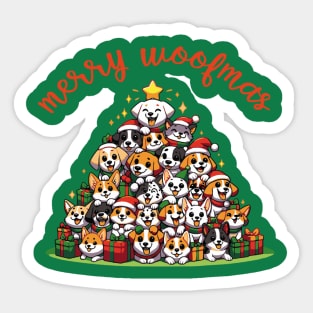 Merry Woofmas 2023 Sticker